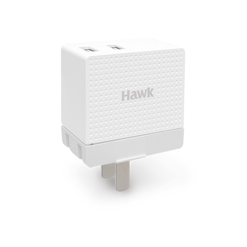 Hawk 2.4A雙USB電源供應器