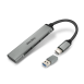 Esense Type-C鋁合金 4埠USB HUB